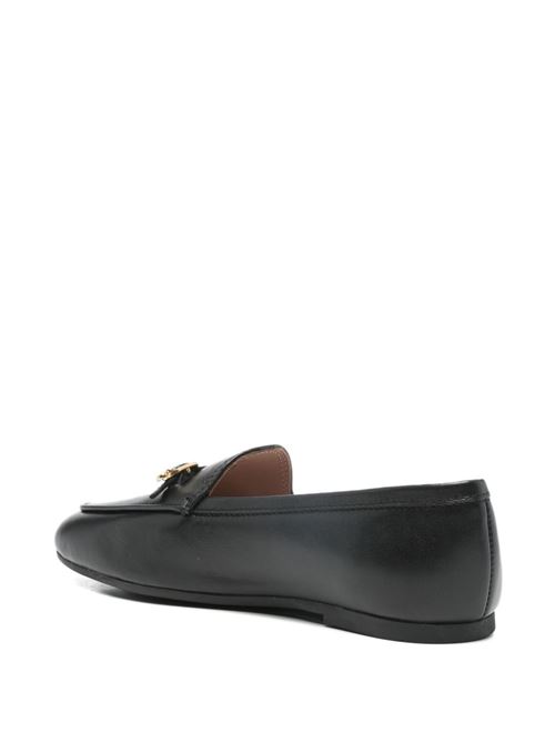 Mocassino donna in pelle nero LOVE MOSCHINO | JA10031G1OIE0000